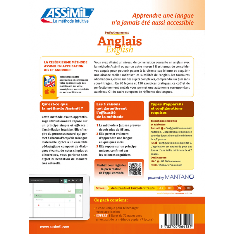 Assimil Anglais Perfectionnement Pdf Télécharger